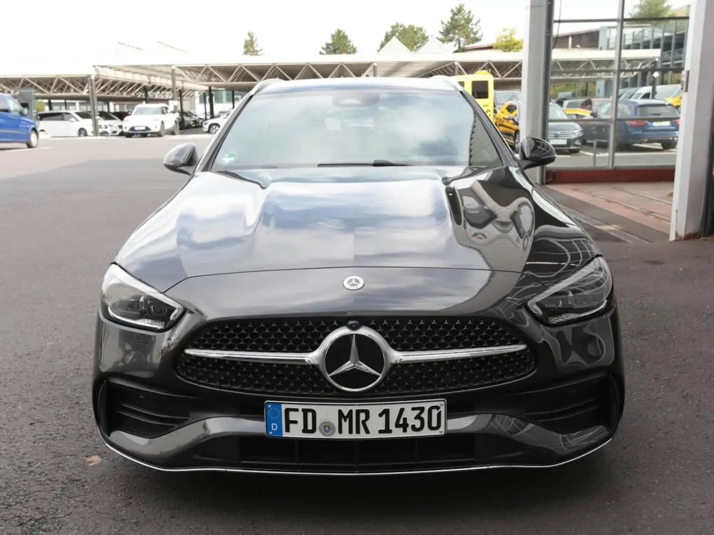 Mercedes-Benz C 200 T-Modell AMG MBUX NaviPrem AHK Memory 360° Grau - 2