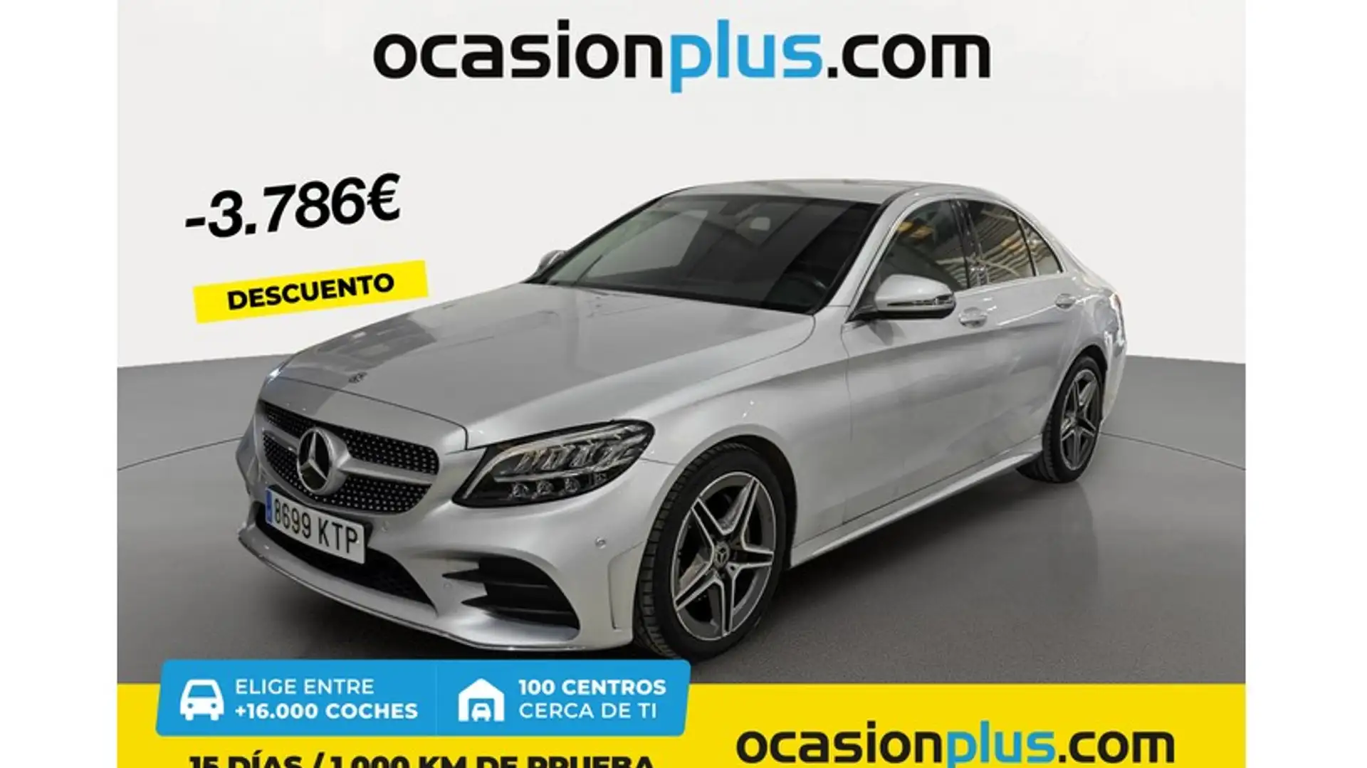 Mercedes-Benz C 220 220d 9G-Tronic Plateado - 1