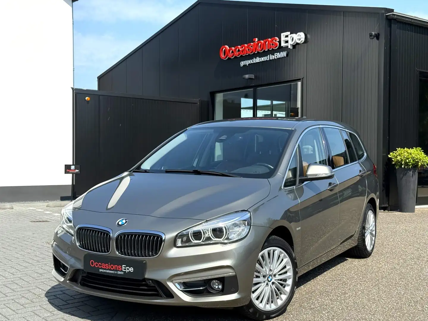 BMW 216 2-Serie Gran Tourer 216i Luxury Line Platin Silber Grijs - 1