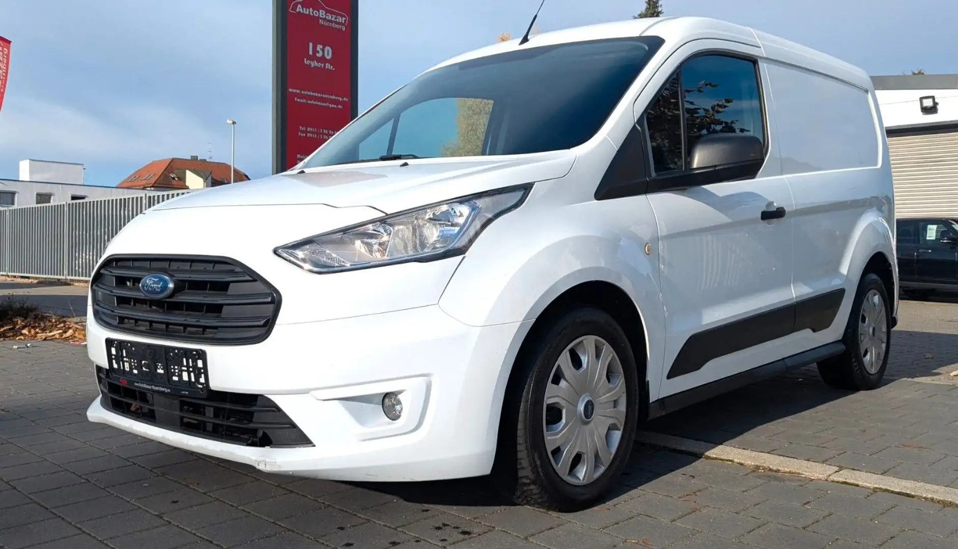 Ford Transit Connect Trend 1.0 EcoB. EU6d-T / Klima, Weiß - 1
