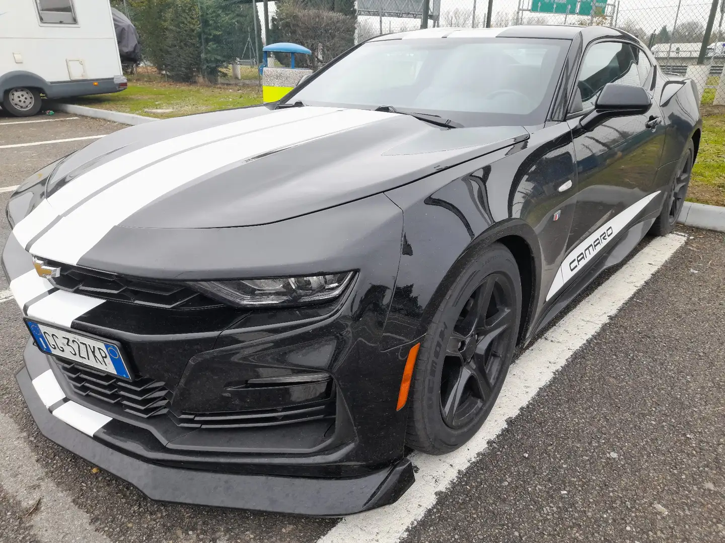 Chevrolet Camaro 2.0 TURBO-TARGA ITALIA-SCARICHI SPORTIVI-RESTYLING Black - 2
