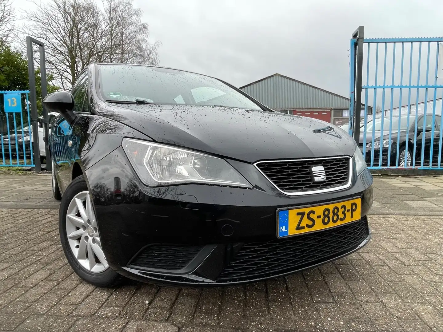 SEAT Ibiza SC 1.2 Salsa Clima Elek Pakket Lmv Stoelvrm Nw Apk Noir - 2