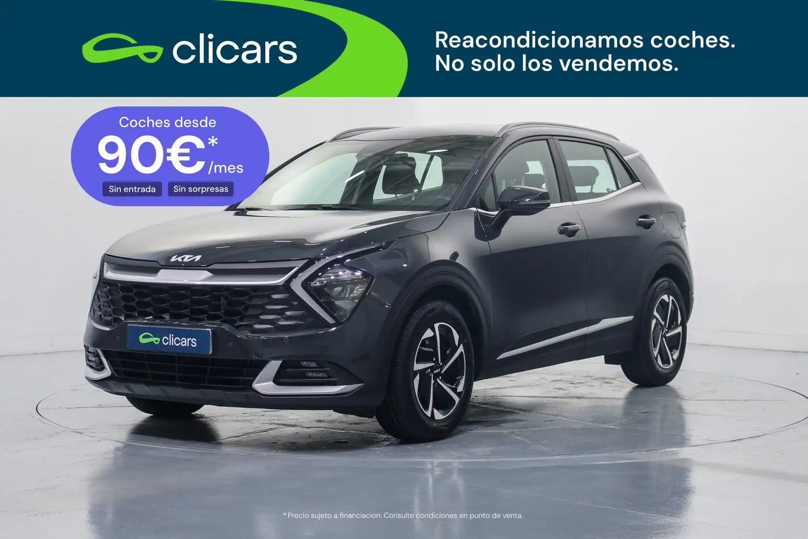 Kia Sportage 1.6 T-GDi MHEV Drive 150 Gris - 1