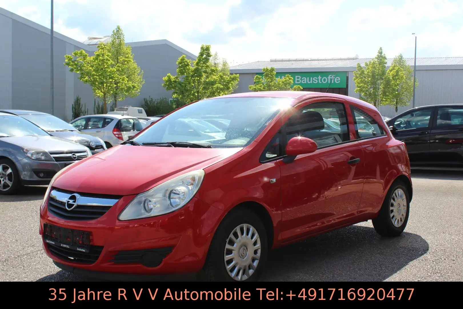 Opel Corsa D Selection "110 Jahre",Scheckheftgepflegt Rot - 2
