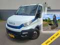Iveco Daily 3.0I CNG Kraan wagen Open Laad bak AUT-6 HIAB 3-Pe Wit - thumbnail 1