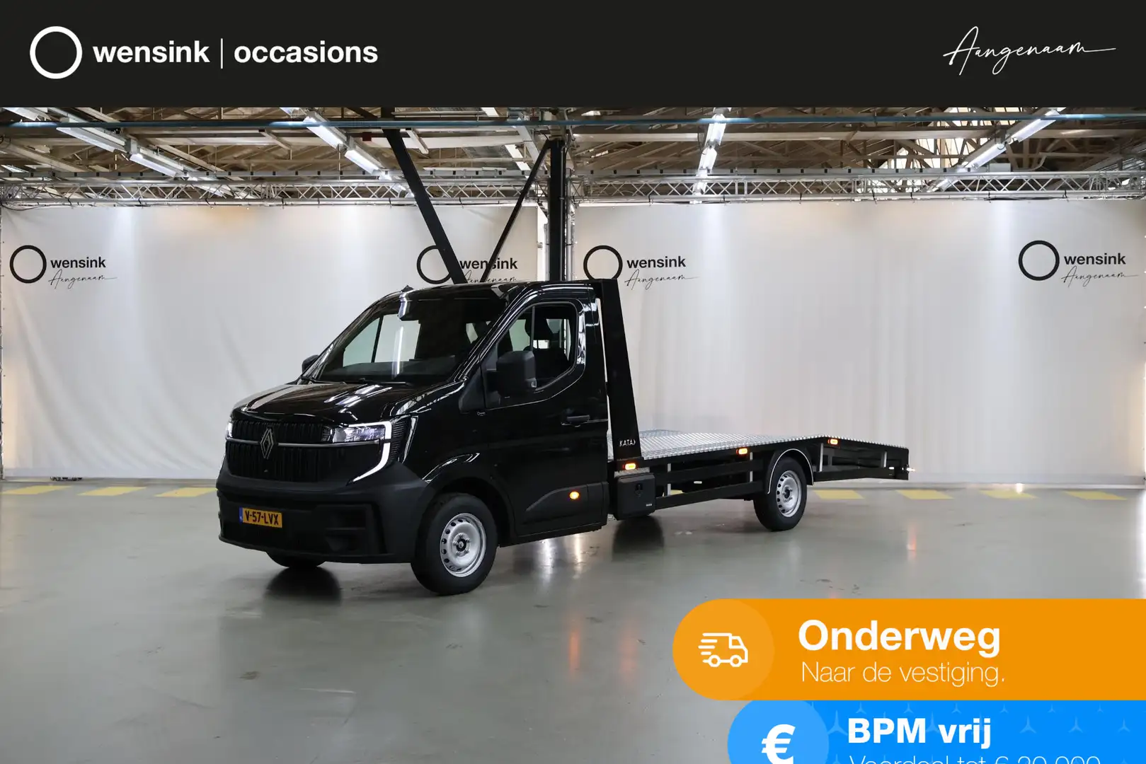 Renault Master T35 2.0 dCi | 170 PK | L3 H1 | OPRIJWAGEN | NIEUW Zwart - 1
