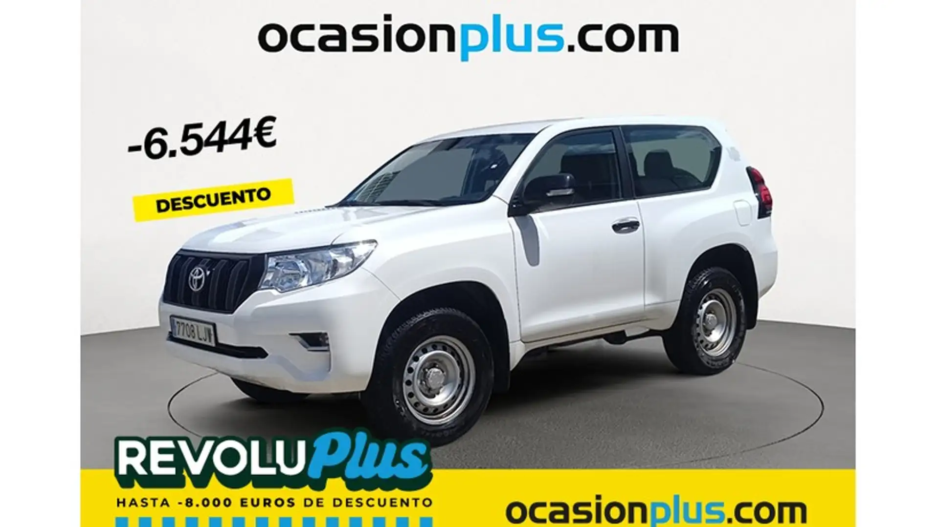 Toyota Land Cruiser D-4D GX Blanc - 1