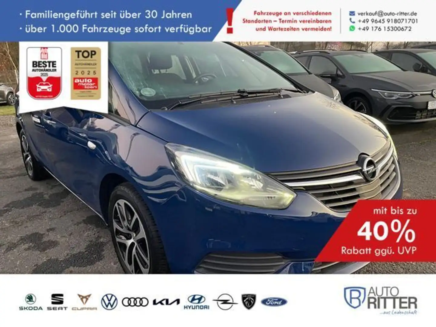 Opel Zafira Tourer Edition 1.6 CDTI Blau - 1