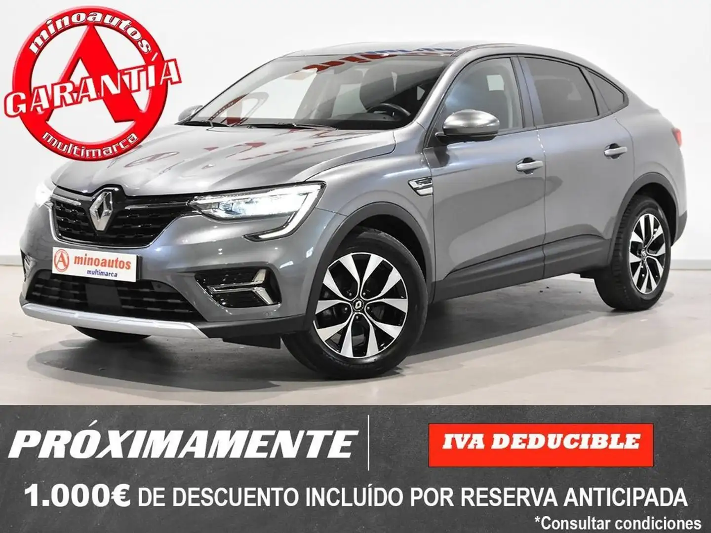 Renault Arkana 1.3 TCE MILD HYBRID 140 CV EDC BUSINESS Gris - 1