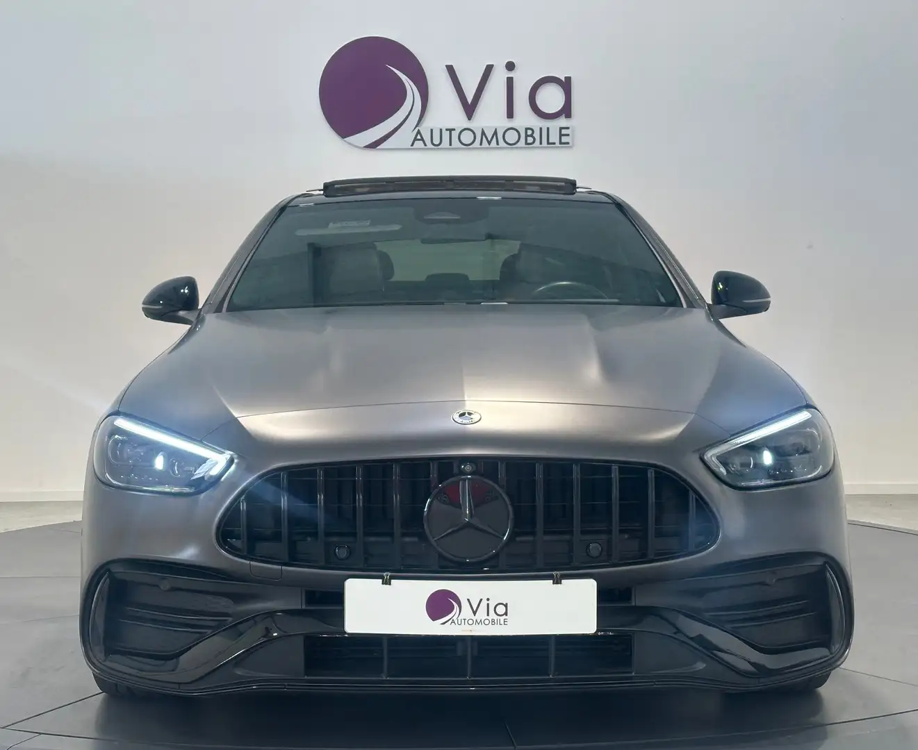 Mercedes-Benz C 220 220 d 9G-Tronic AMG Line Noir - 2