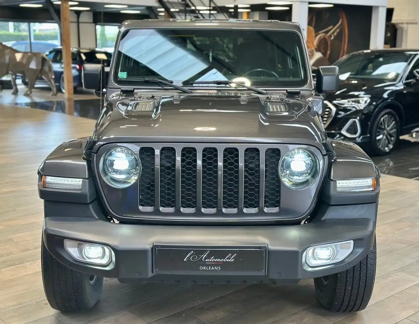 Jeep Wrangler IV 2.0 T 380 4XE Sahara 4WD 1° Main FR d Noir - 2