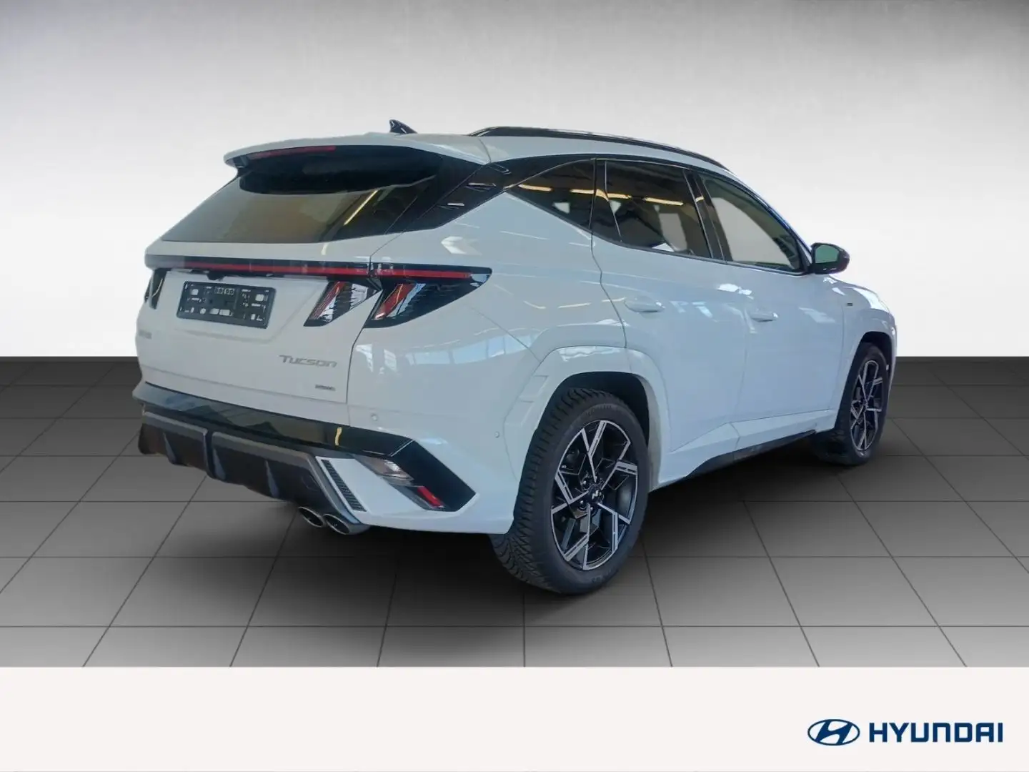 Hyundai TUCSON 1.6T 4WD N-LINE LED ECS Sitz-/Ass.-P elSD Weiß - 2