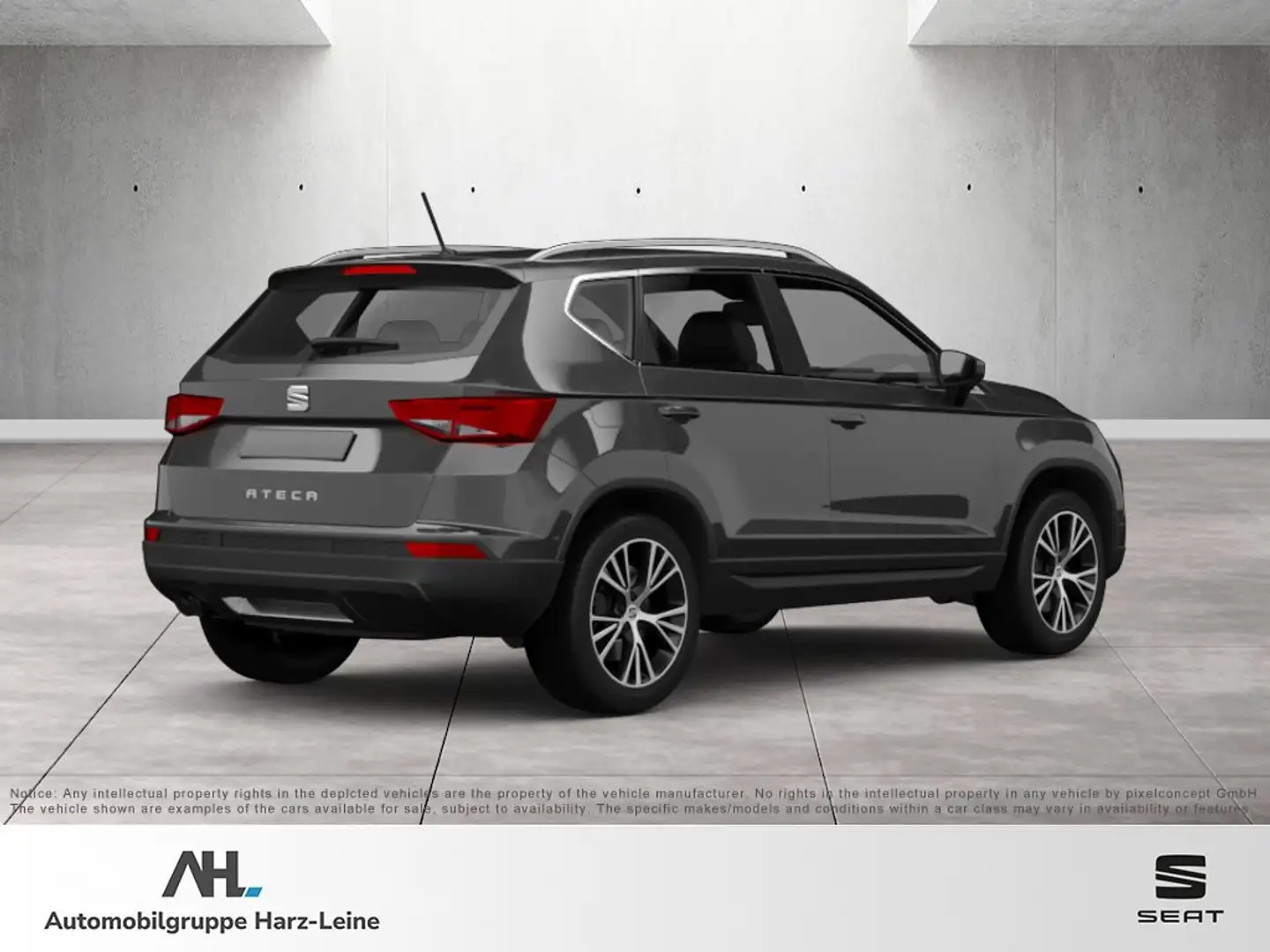SEAT Ateca 1.5 TSI Xperience DSG LED Navi ACC Full-Link RFK Grau - 2