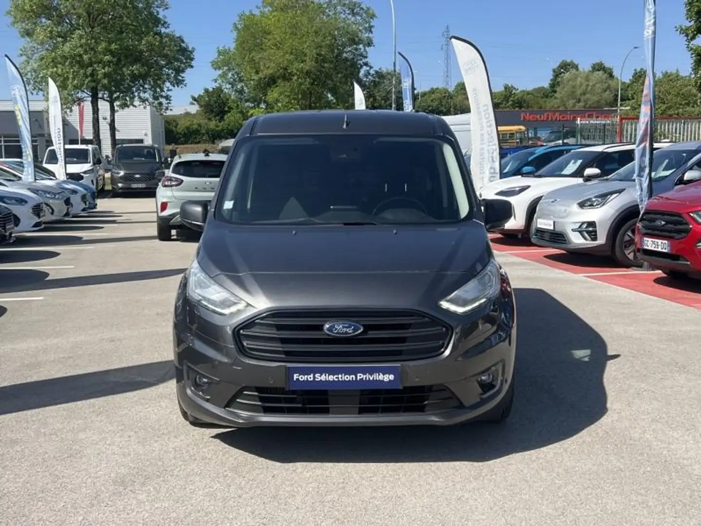 Ford Transit Connect L2 1.5 TD 120ch Stop\u0026Start Trend Powershift E Gris - 2