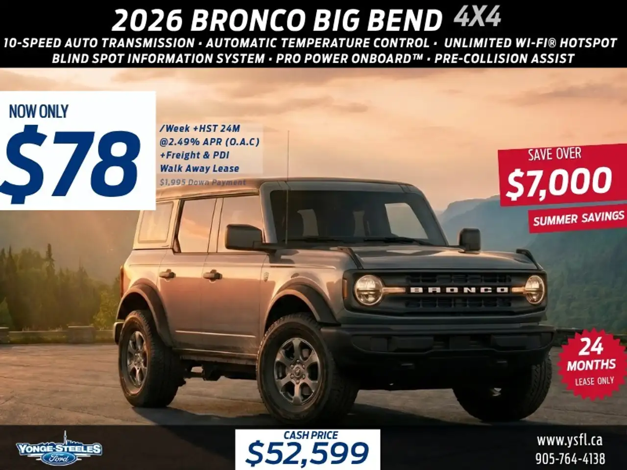 2026 Ford Bronco