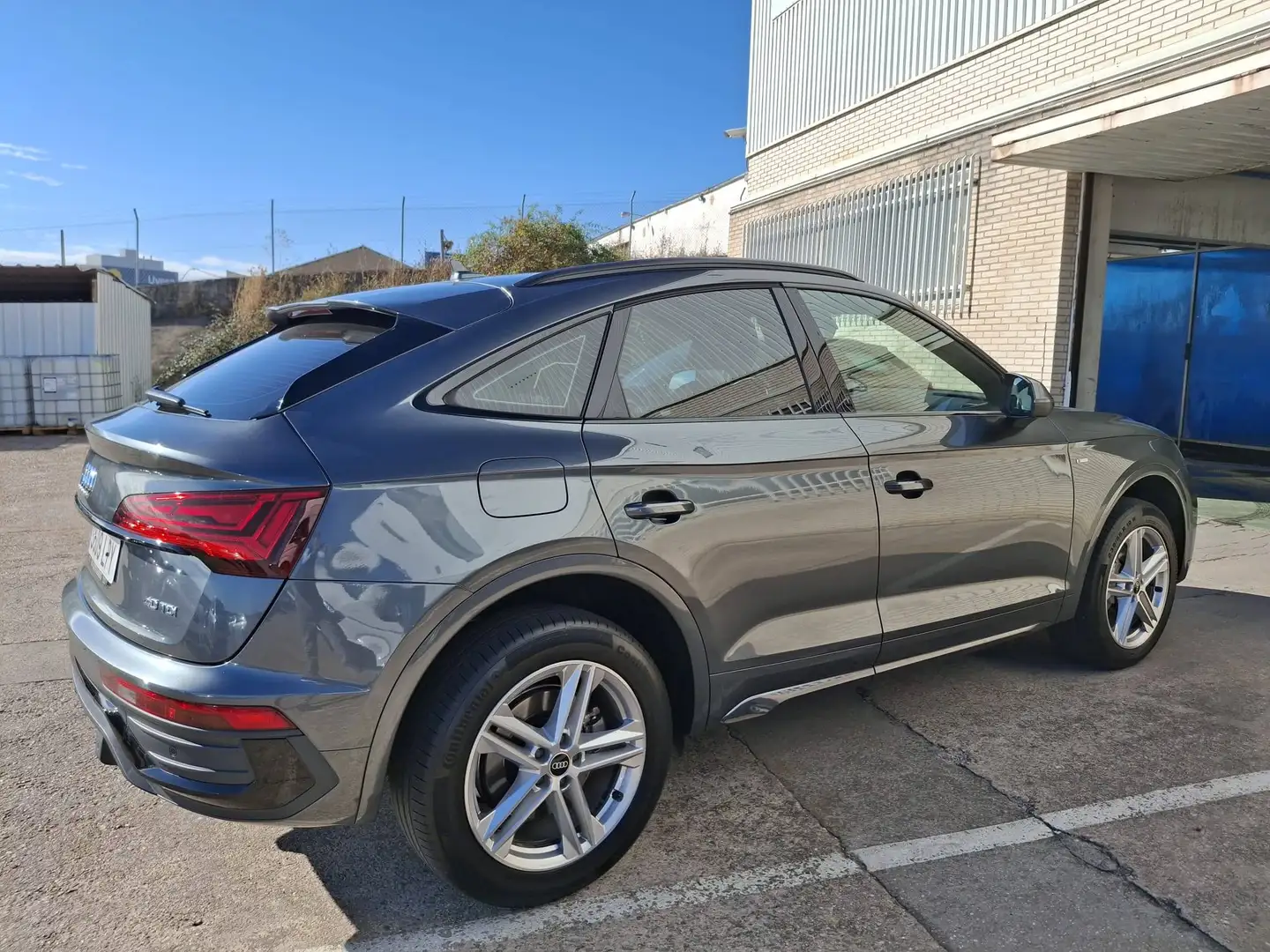 Audi Q5 Q5 Sportback 40 TDI quattro-ultra S line S tronic 150kW S line Gris - 1