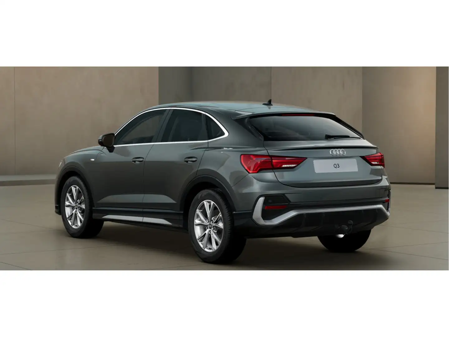Audi Q3 Sportback 35 TFSI AHK/LED/NAVI/Sitzh. S line Grau - 2