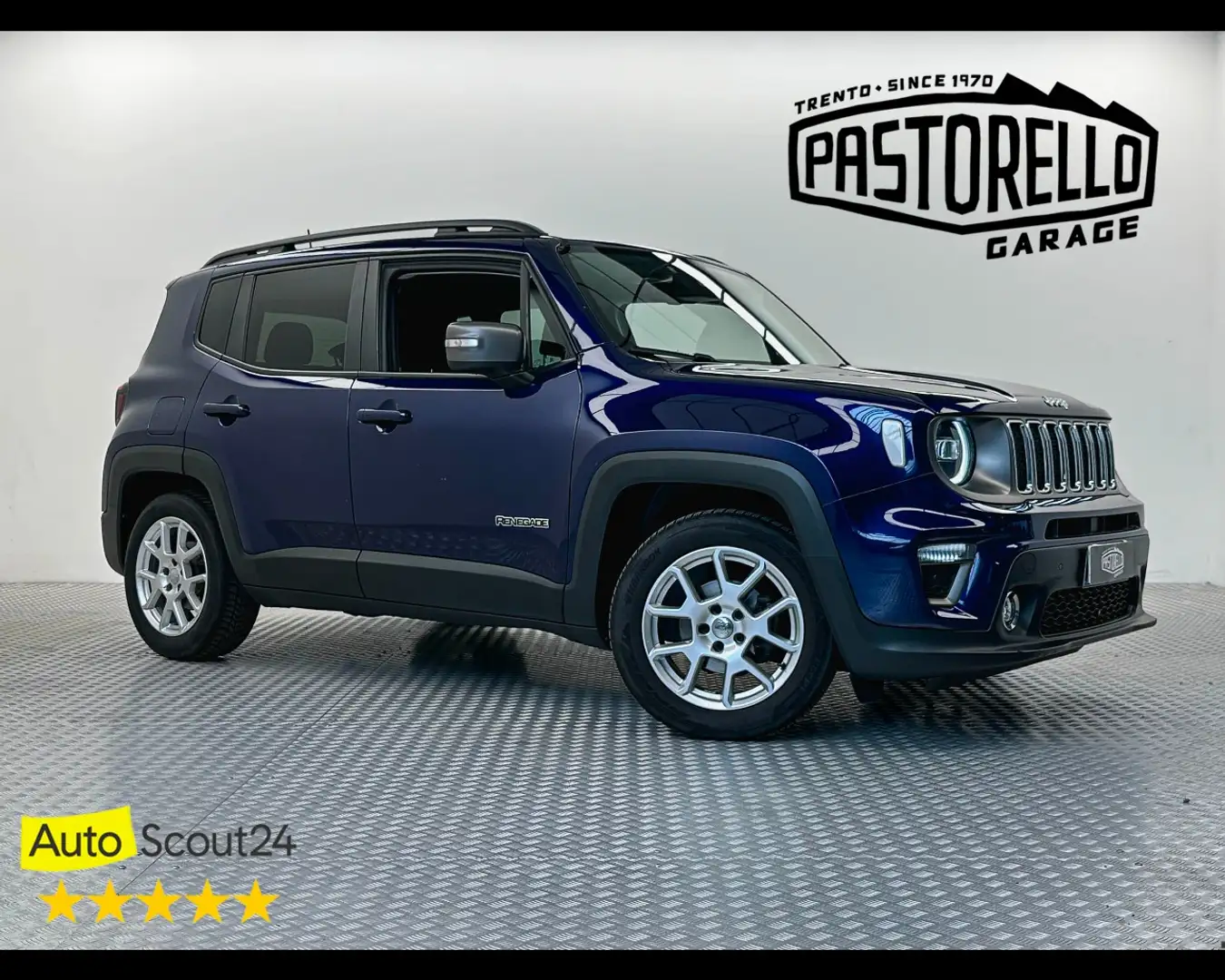 Jeep Renegade 1.6 Multijet Limited Blauw - 1