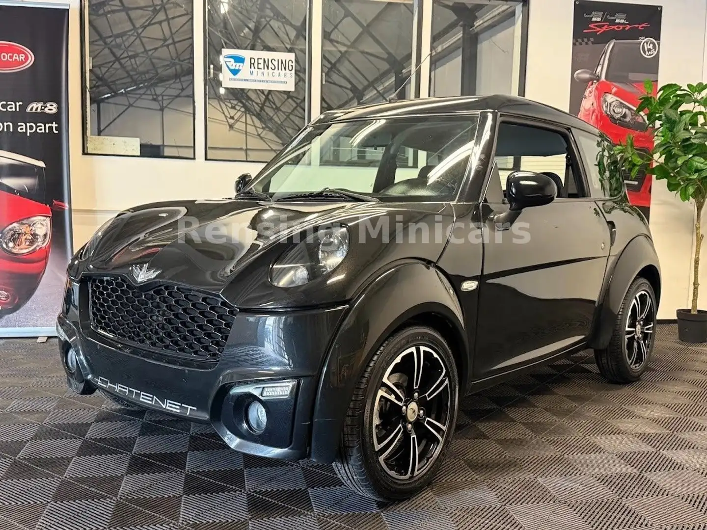 Chatenet Sonstige Ch26 Mini Cooper Black Mopedauto Microcar 45 KM Schwarz - 2