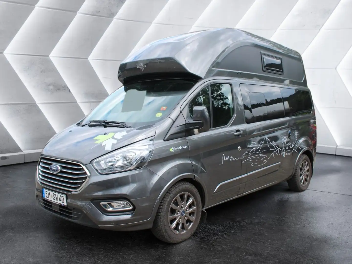 Ford Nugget Plus Limited Hochdach Grau - 1