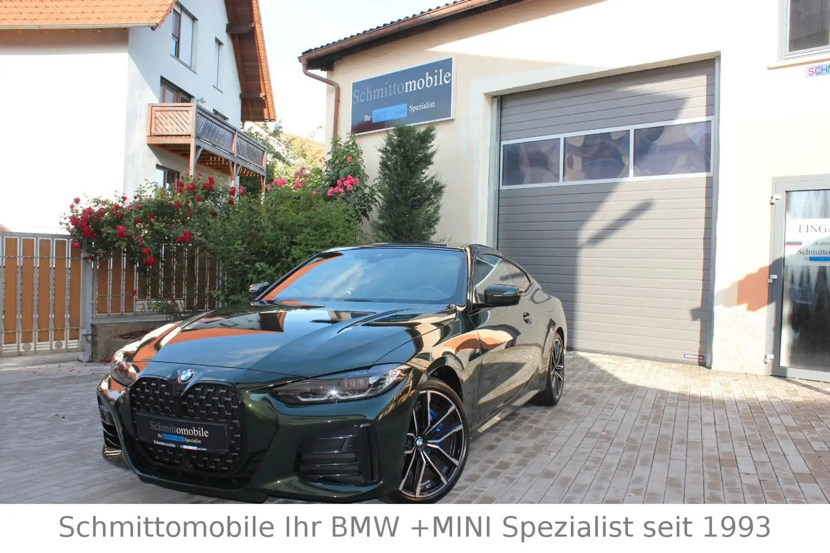 BMW M440 i xDrive,Head-Up,el. Sitze,DAB,Alarm,Hifi Groen - 1