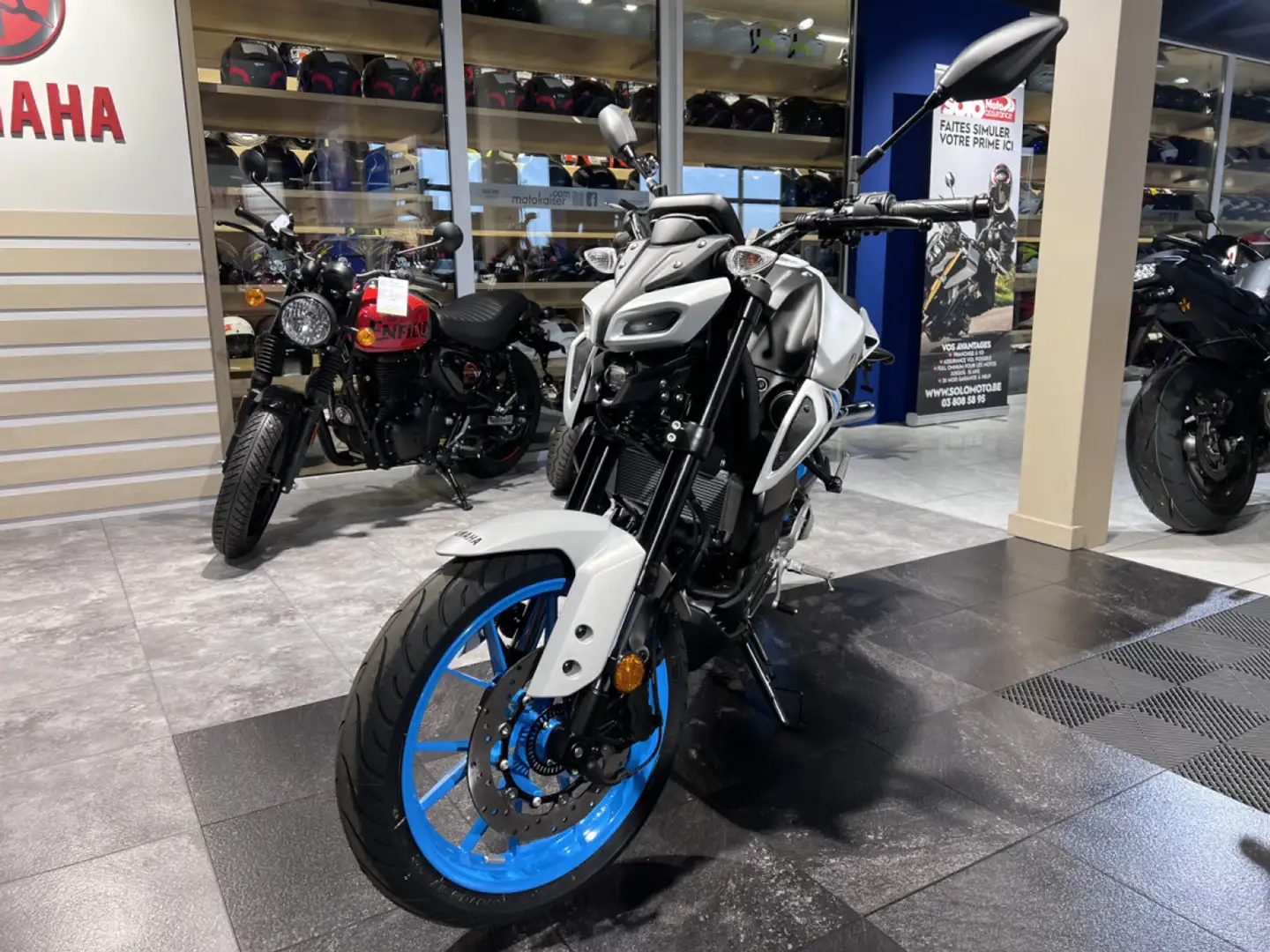 Yamaha MT-125 Ceramic Ice Gri - 2