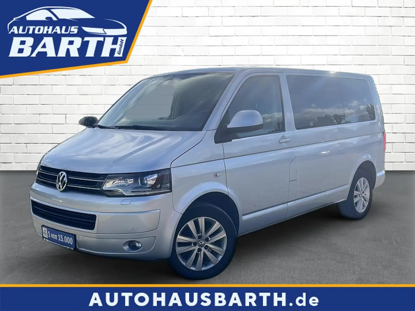 Volkswagen T5 Caravelle T5 2.0 TDI Caravelle *9Sitze*DSG*Xenon*Navi* Silber - 1