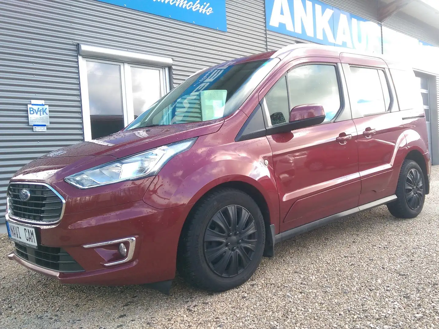 Ford Tourneo Connect Titanium Rojo - 2