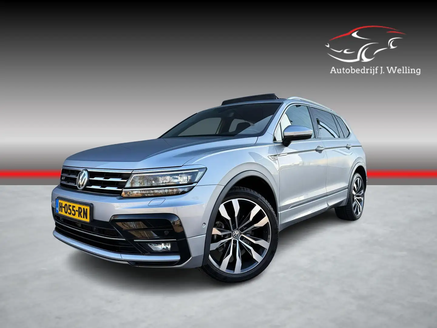 Volkswagen Tiguan Allspace 1.5 TSI Highline Business R 7p.tr.haak / pano Grau - 1