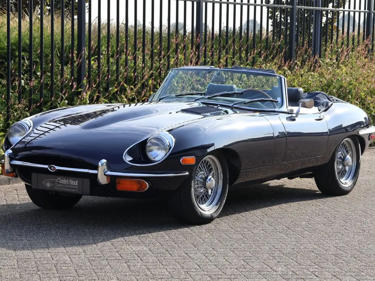 Jaguar E-Type S2 OTS Bleu - 2