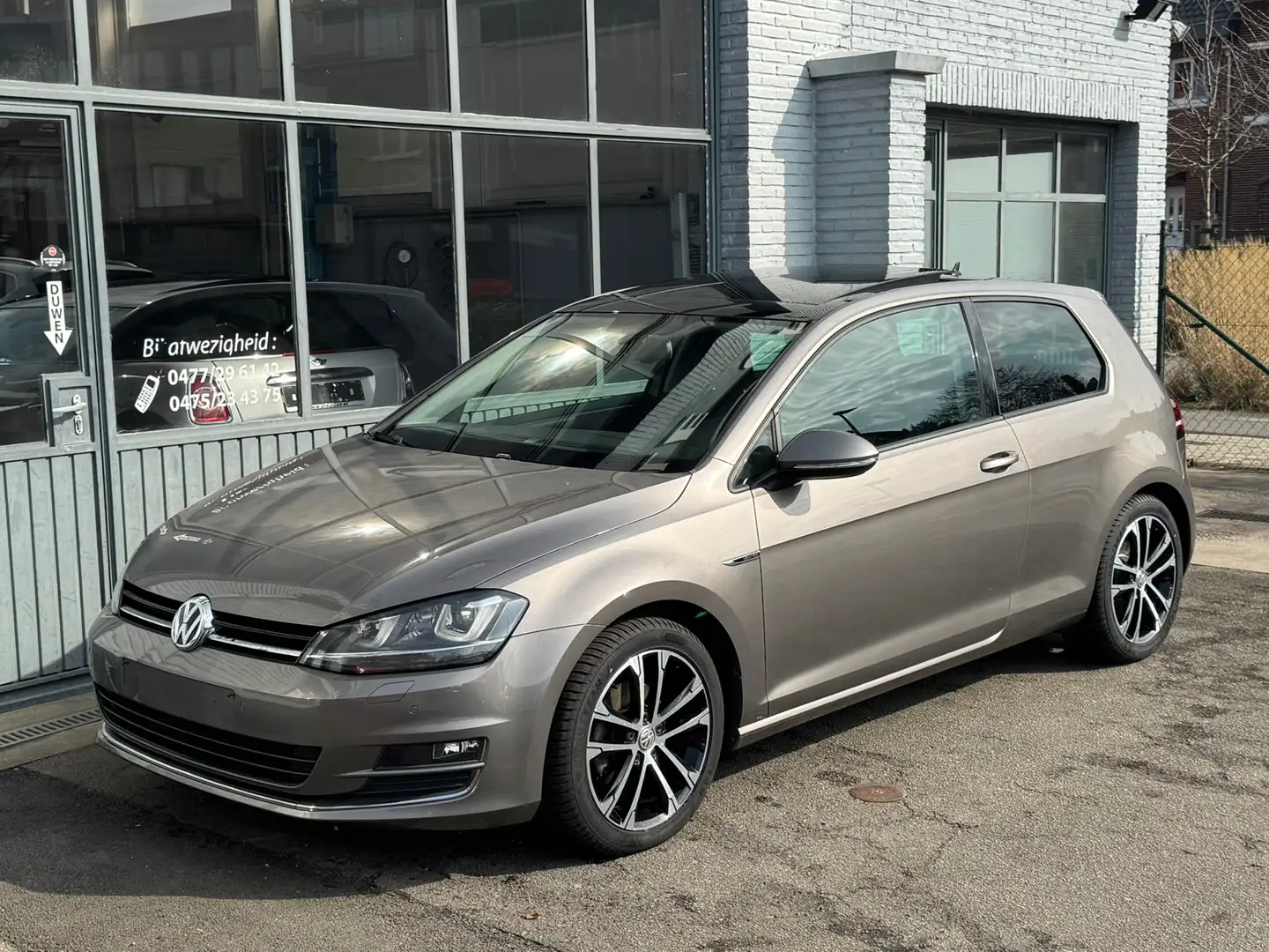 Volkswagen Golf VII 1.4 TSI Lounge 125cv Gps Toit Ouvrant Pano✅ Gris - 1