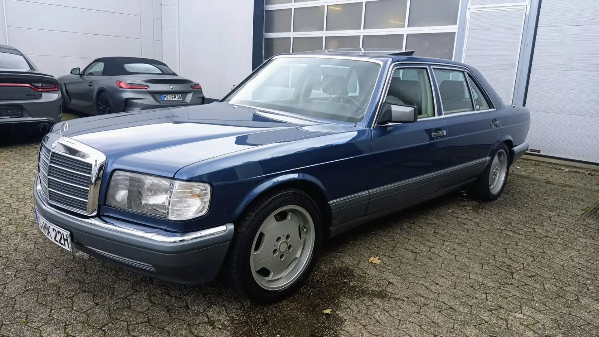 Mercedes-Benz 500 SEL top Zustand/H-Kennz/Classic Data 2 Blu/Azzurro - 1