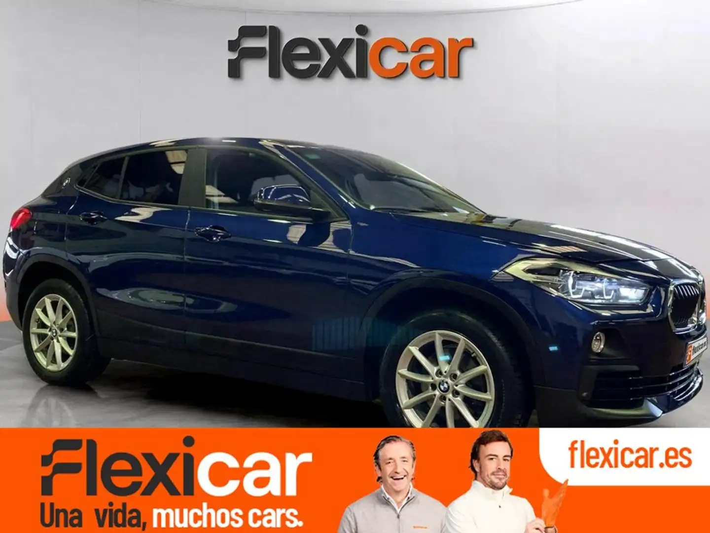 BMW X2 sDrive 18dA Blauw - 1
