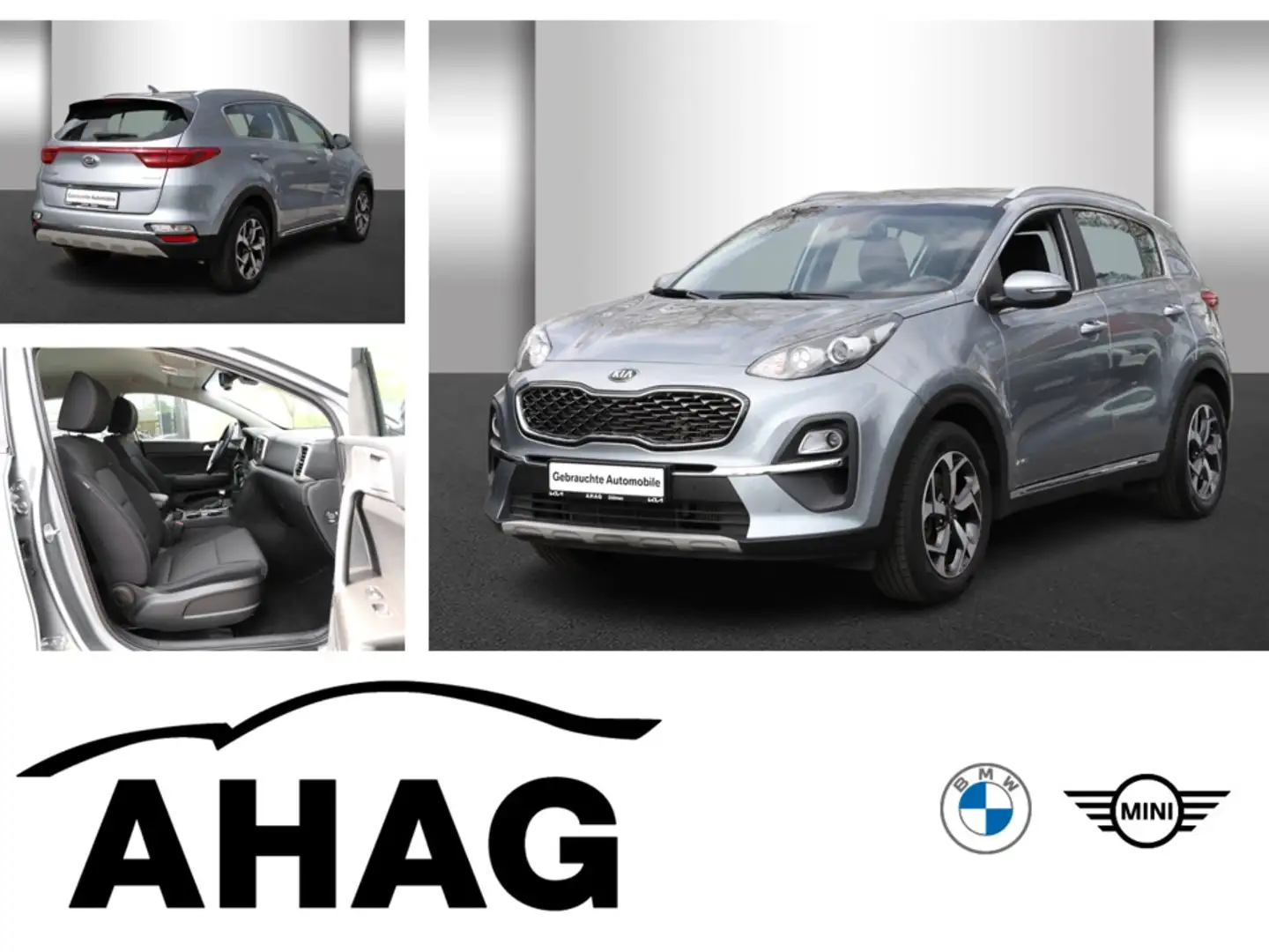 Kia Sportage 1.6 CRDi EcoDynamics+ DCT 4WD Vision Bluetooth PDC Plateado - 1
