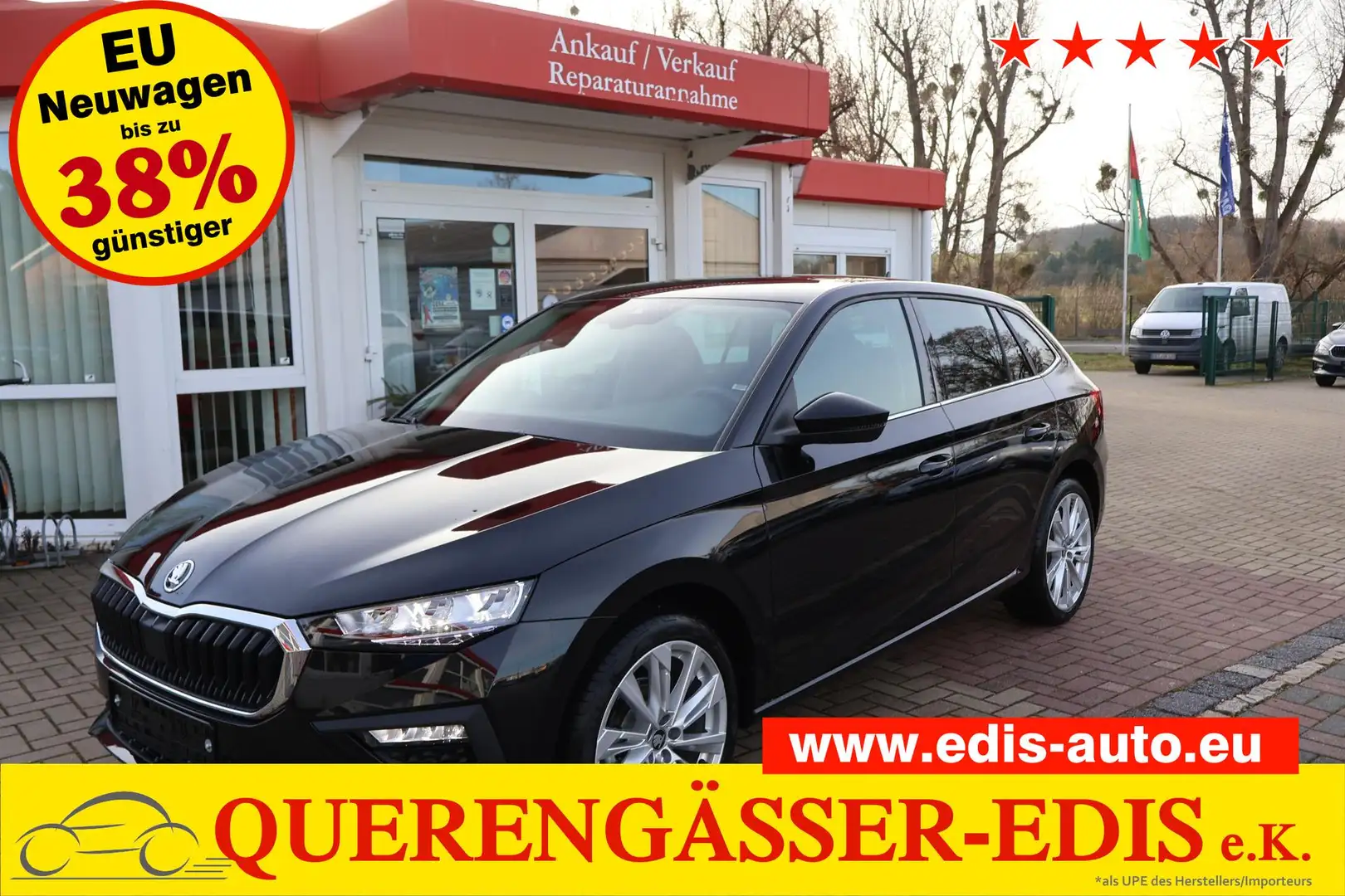Skoda Scala 1.5TSI DSG "130LET Premium" *Kessy*AHK*el. Heck... Schwarz - 1