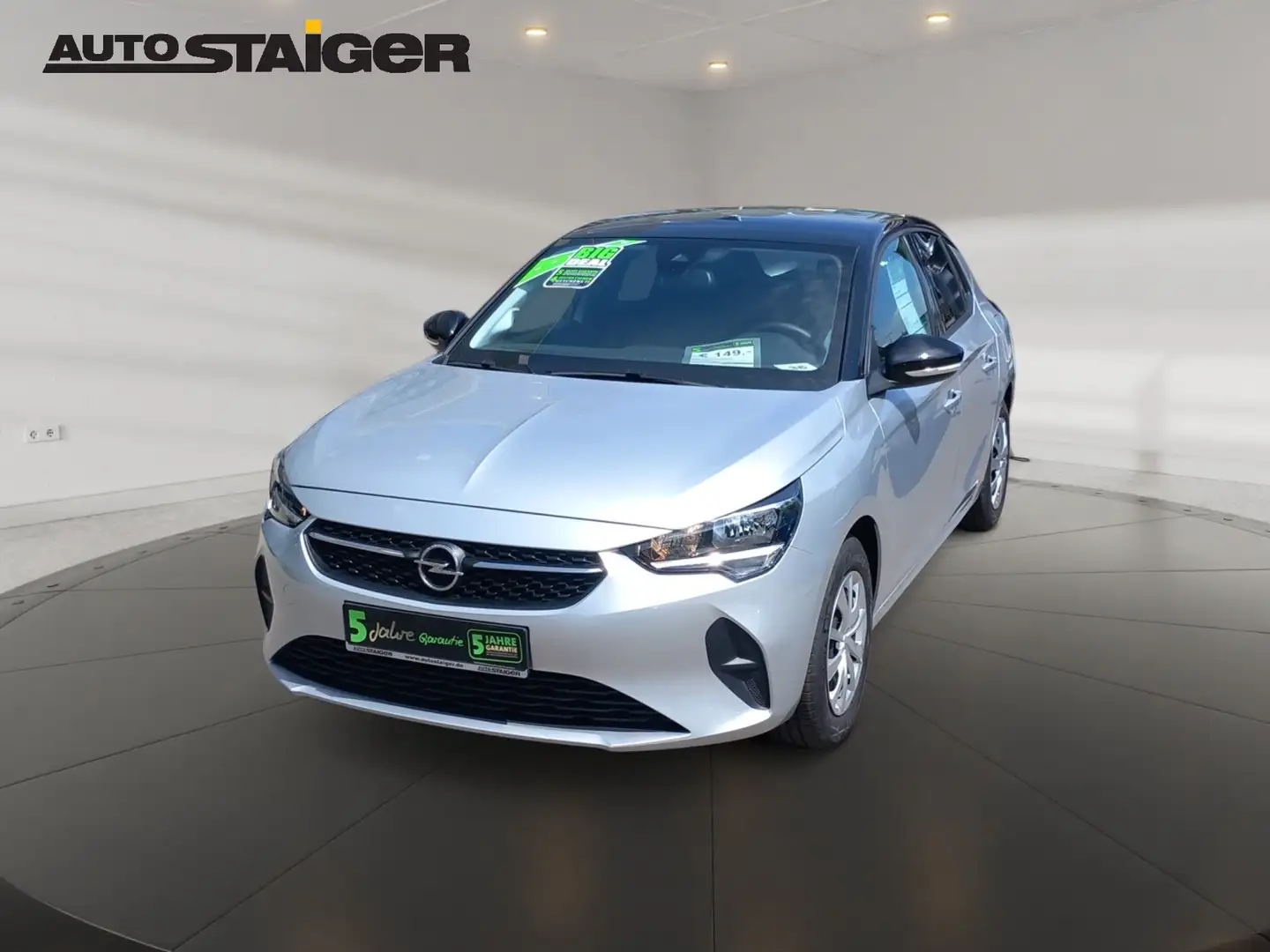 Opel Corsa F 1.2 Edition Klimaanlage, PDC, SHZ, Navi, Argento - 2