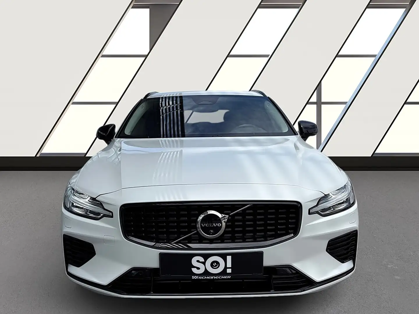 Volvo V60 T6 AWD PHEV Plus Dark Aut. Weiß - 2