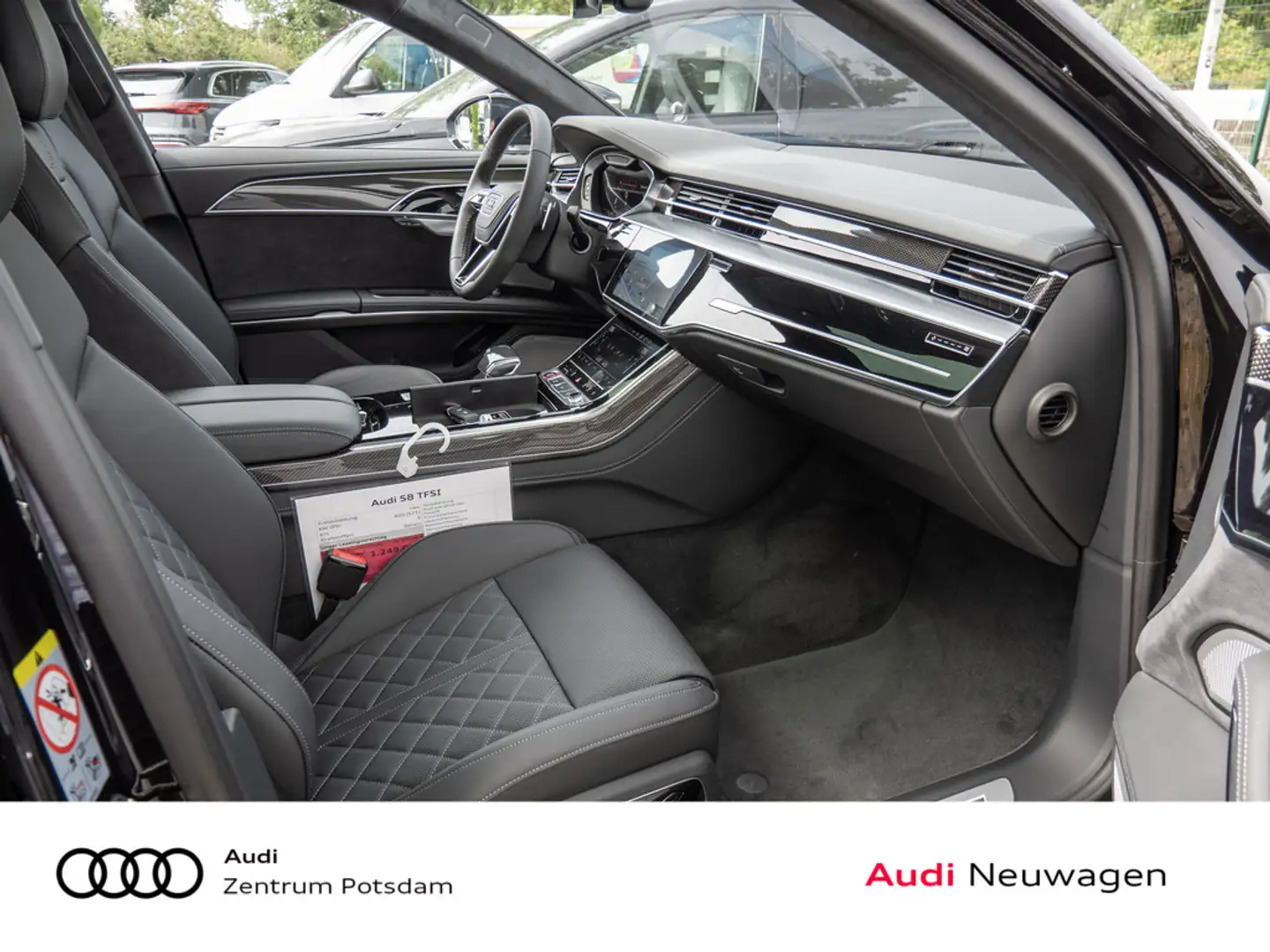 Audi S8 TFSI STANDHZ SITZBELÜFTUNG PANO MATRIX-LED Nero - 2