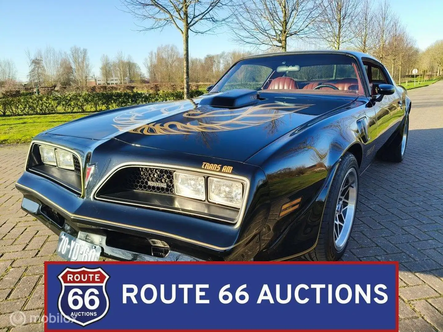 Pontiac Trans Am Firebird | 1977 | Route 66 Auctions Schwarz - 1