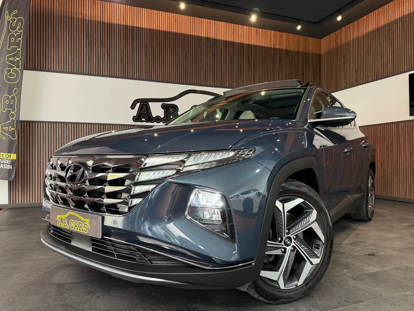 Hyundai TUCSON 1.6 T-GDi 48V *GARANTIE 01-2027 *CARNET FULL* Bleu - 1