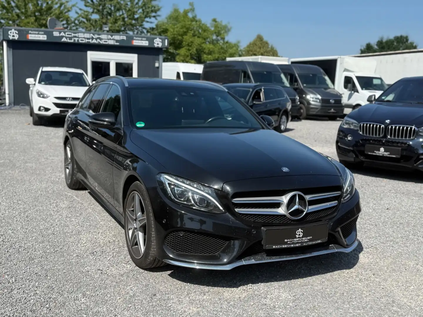 Mercedes-Benz C 250 T BlueTec / d 4Matic AMG line Schwarz - 1