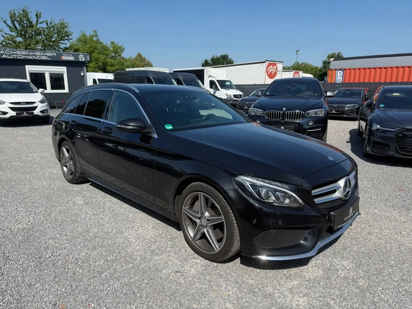 Mercedes-Benz C 250 T BlueTec / d 4Matic AMG line Schwarz - 2