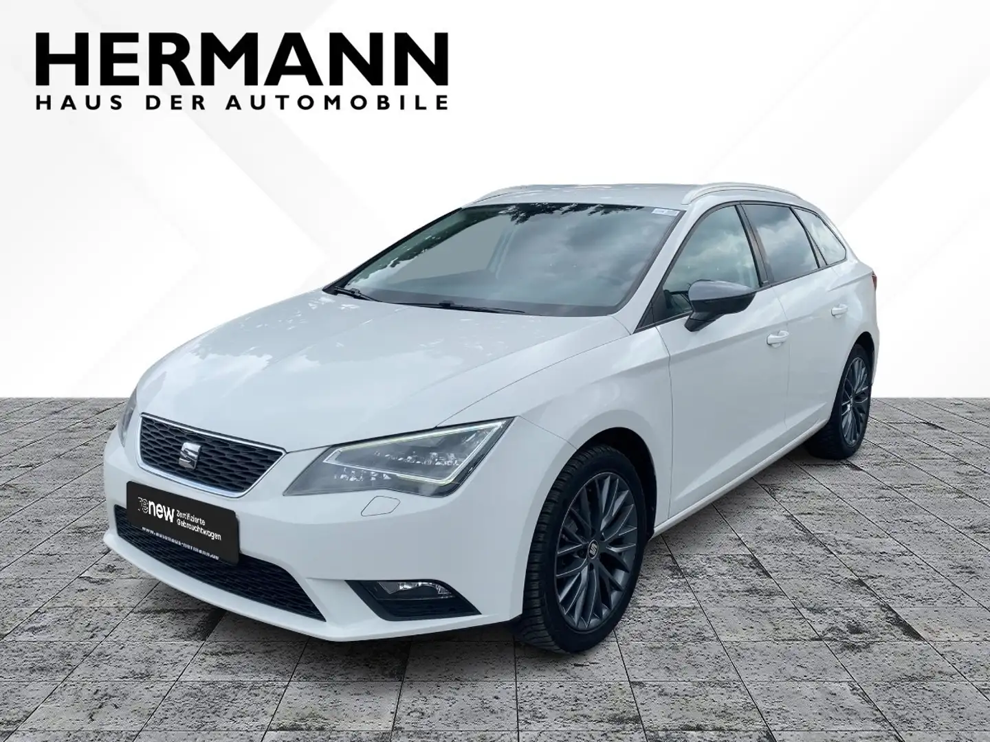 SEAT Leon 1.2 TSI ST Connect *LED*W-Paket*2xKlima*LM Weiß - 1