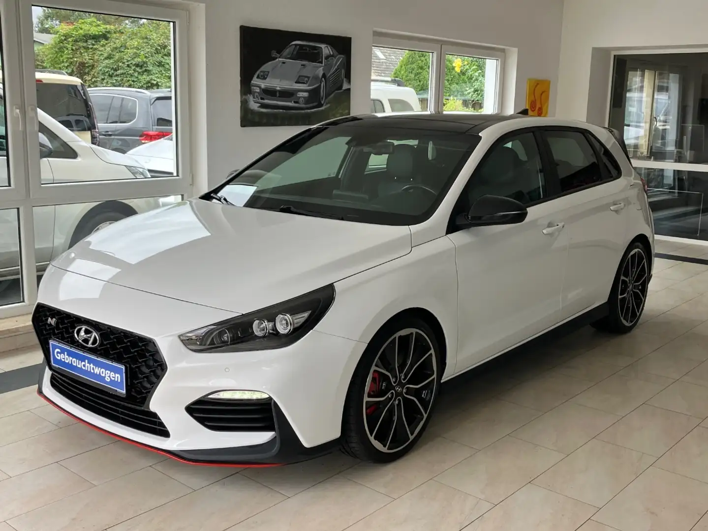 Hyundai i30 N Performance 2.0 T-GDI Panoramadach Blanc - 1