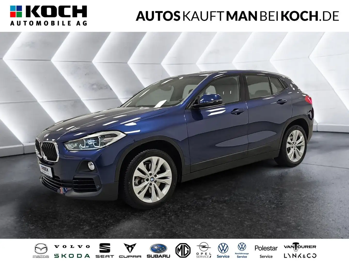 BMW X2 F39 xDrive20i Advantage Plus NAVI PDC SHZ HUD Blau - 1