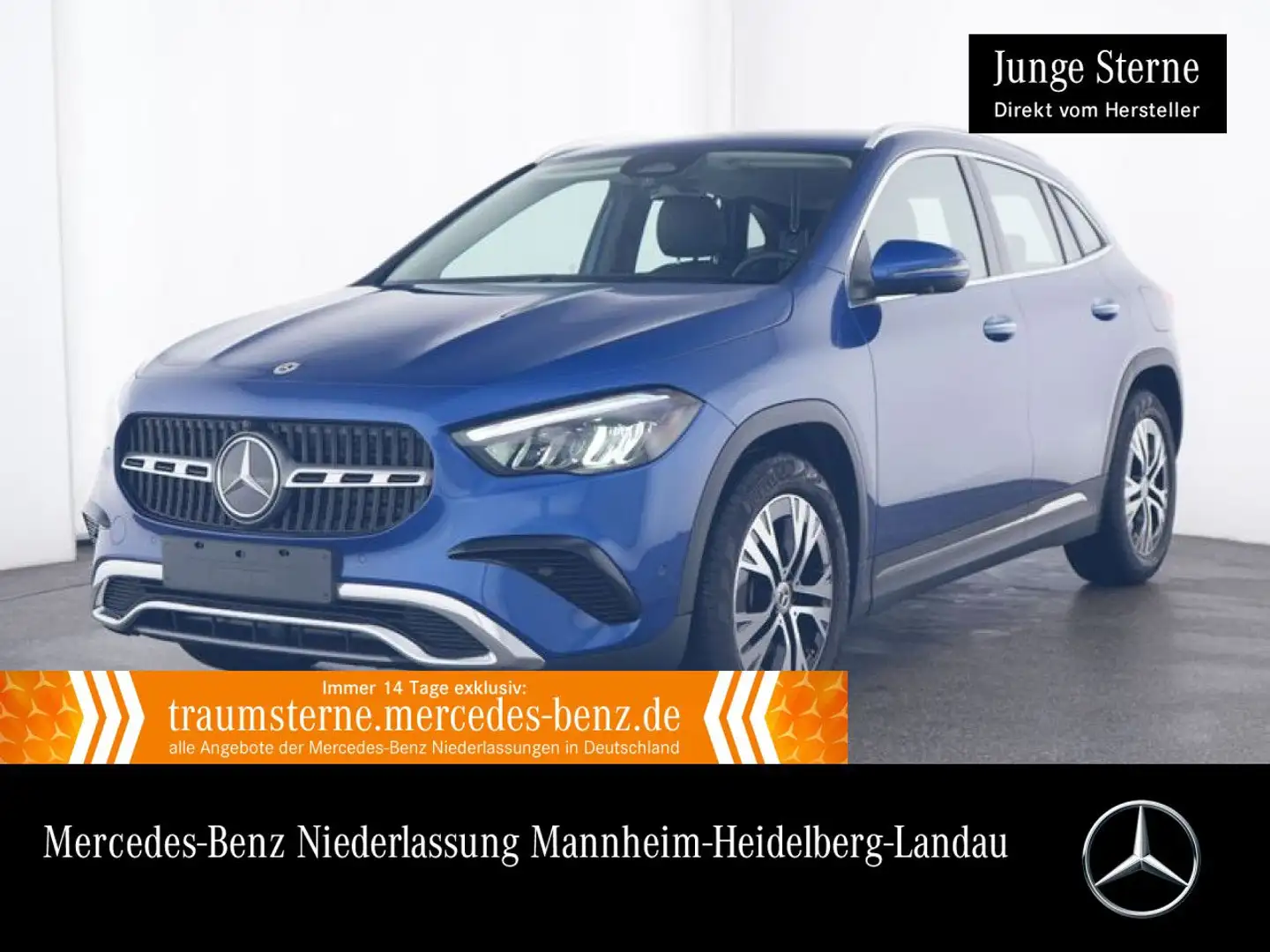 Mercedes-Benz GLA 180 d PROGRESSIVE+360°+LED+TOTW+KEYLESS+8G Blau - 1