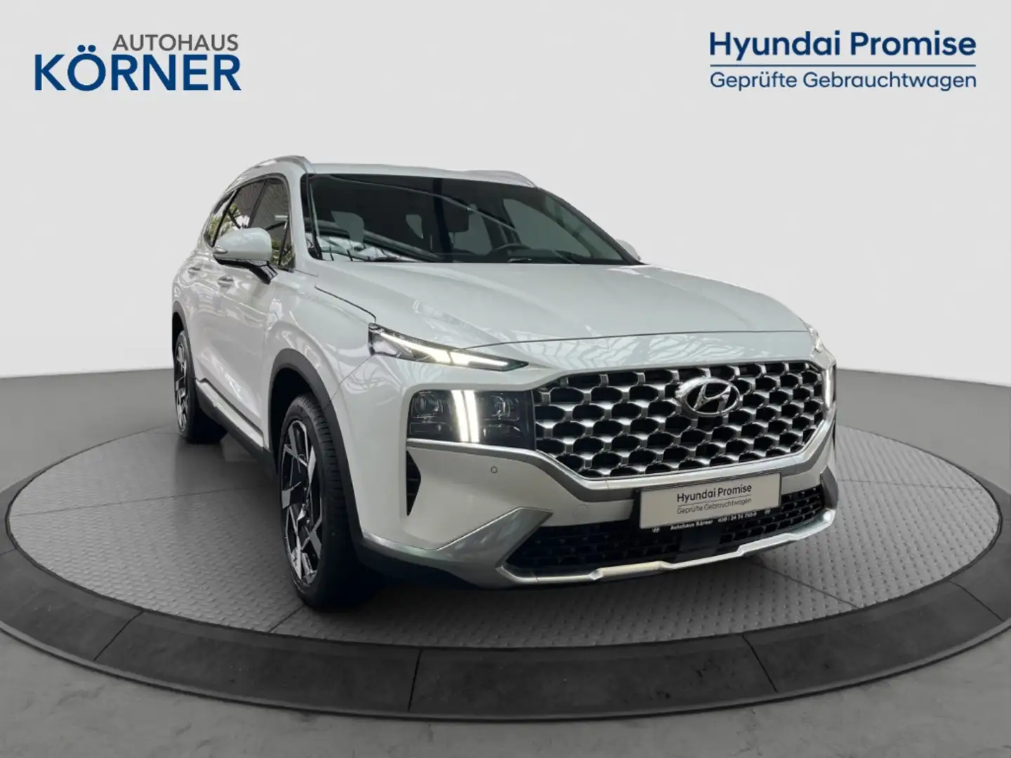 Hyundai SANTA FE PRIME 2.2 CRDi *ALLRAD*LEDER*LED*KRELL*CAM* Weiß - 1