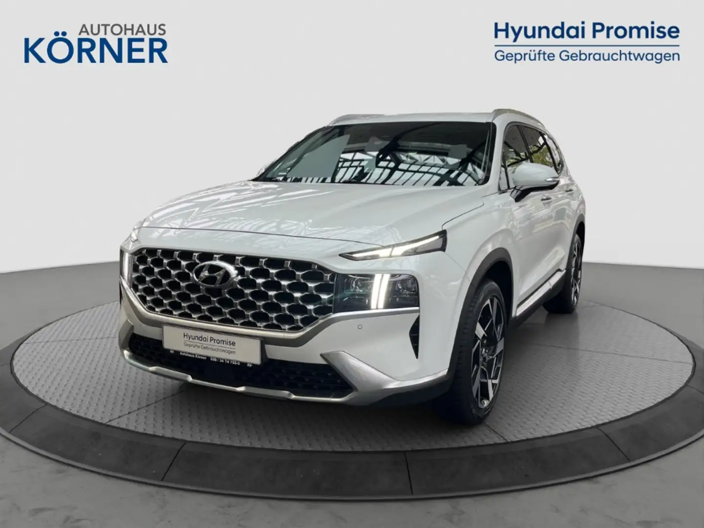 Hyundai SANTA FE PRIME 2.2 CRDi *ALLRAD*LEDER*LED*KRELL*CAM* Weiß - 2