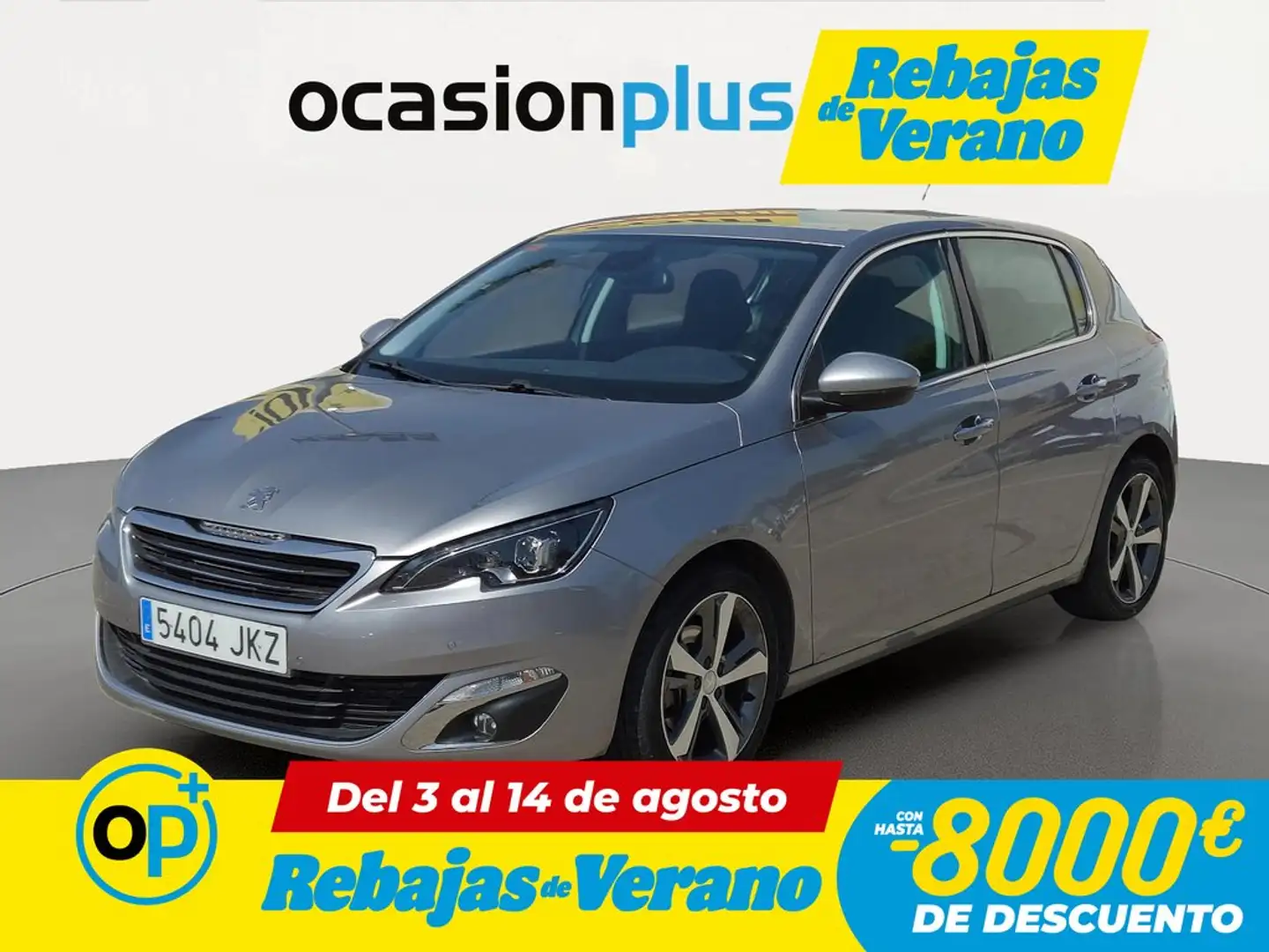 Peugeot 308 1.2 PureTech S&S Allure 130 Gris - 1