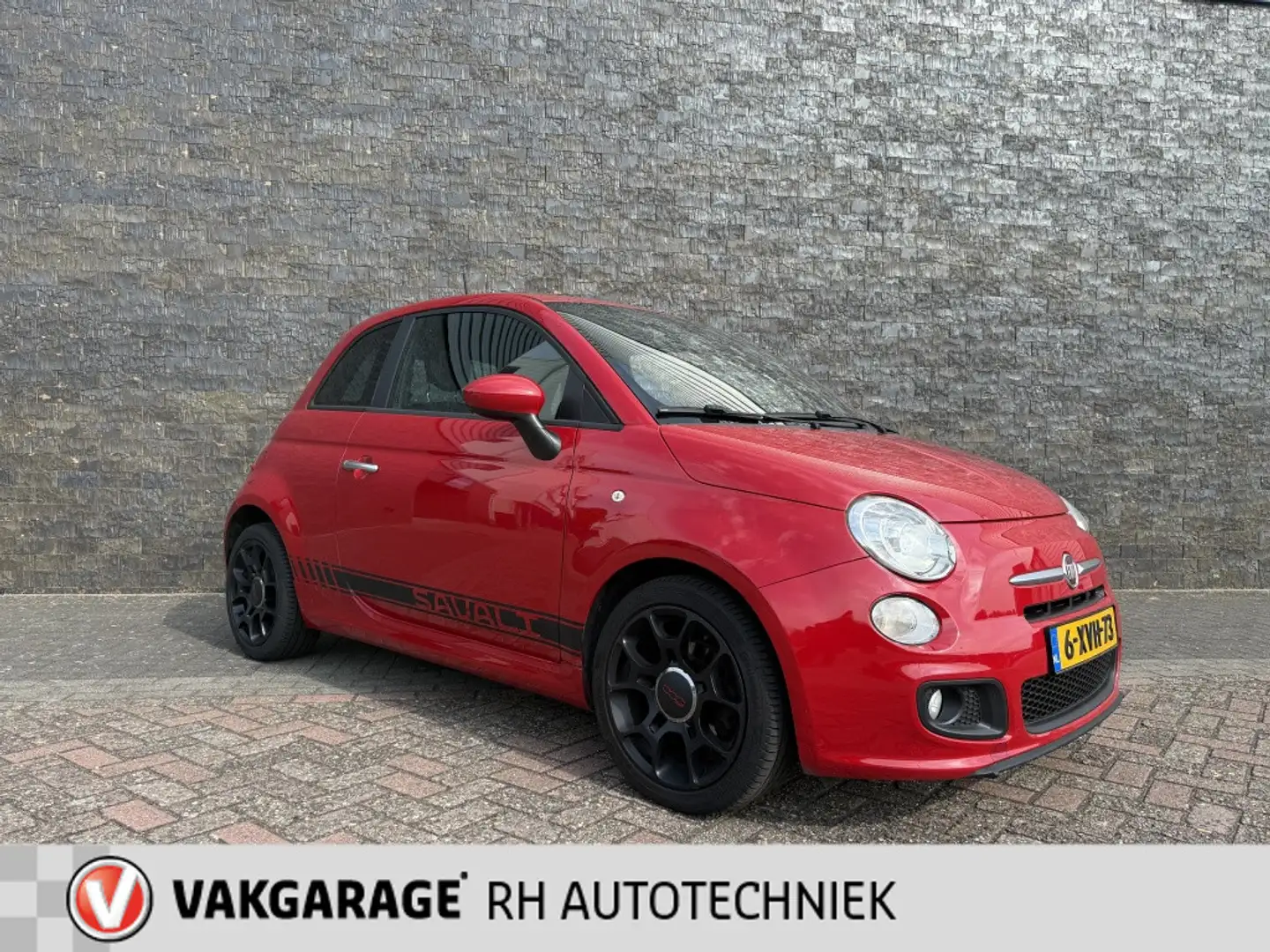 Fiat 500 0.9 TwinAir T 500S Rood - 2